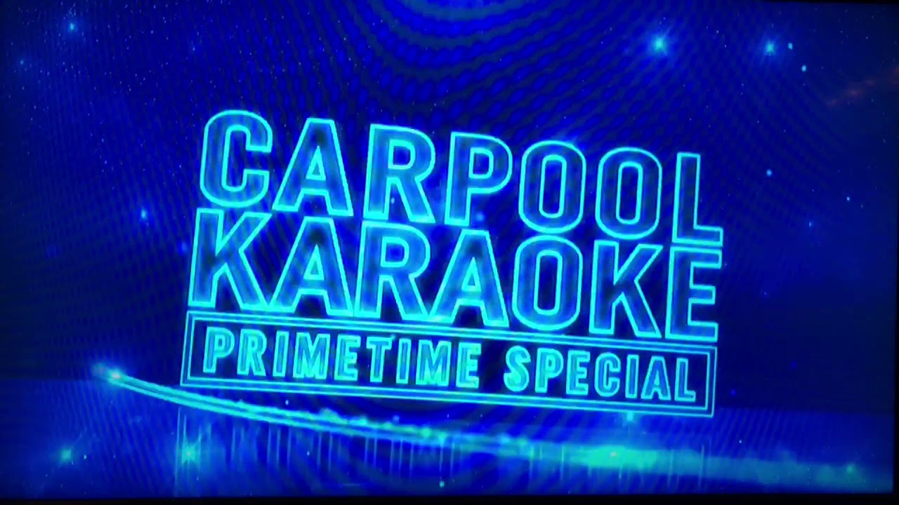 The Late Late Show Carpool Karaoke Prime Time Special